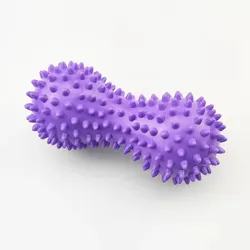 Colorful Spiky PVC Massage Ball for Muscle Relief and Relaxation (Purple)