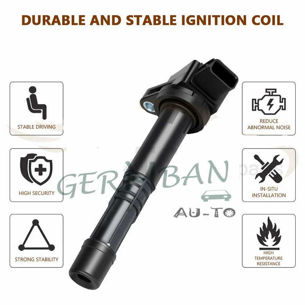 4PCS Ignition Coil 099700-070 For Honda Accord Crosstour Odyssey Acura RL TL 099700070 TSX K Series VR-EIC02 30520-PNA-007