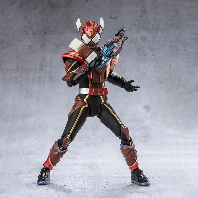 반다이 오리지널  피규어 가면라이더 가브 모델 키트 SHF 가면라이더 발렌 쇼코돈 컬렉션 장식품 피규어 모델 장난감