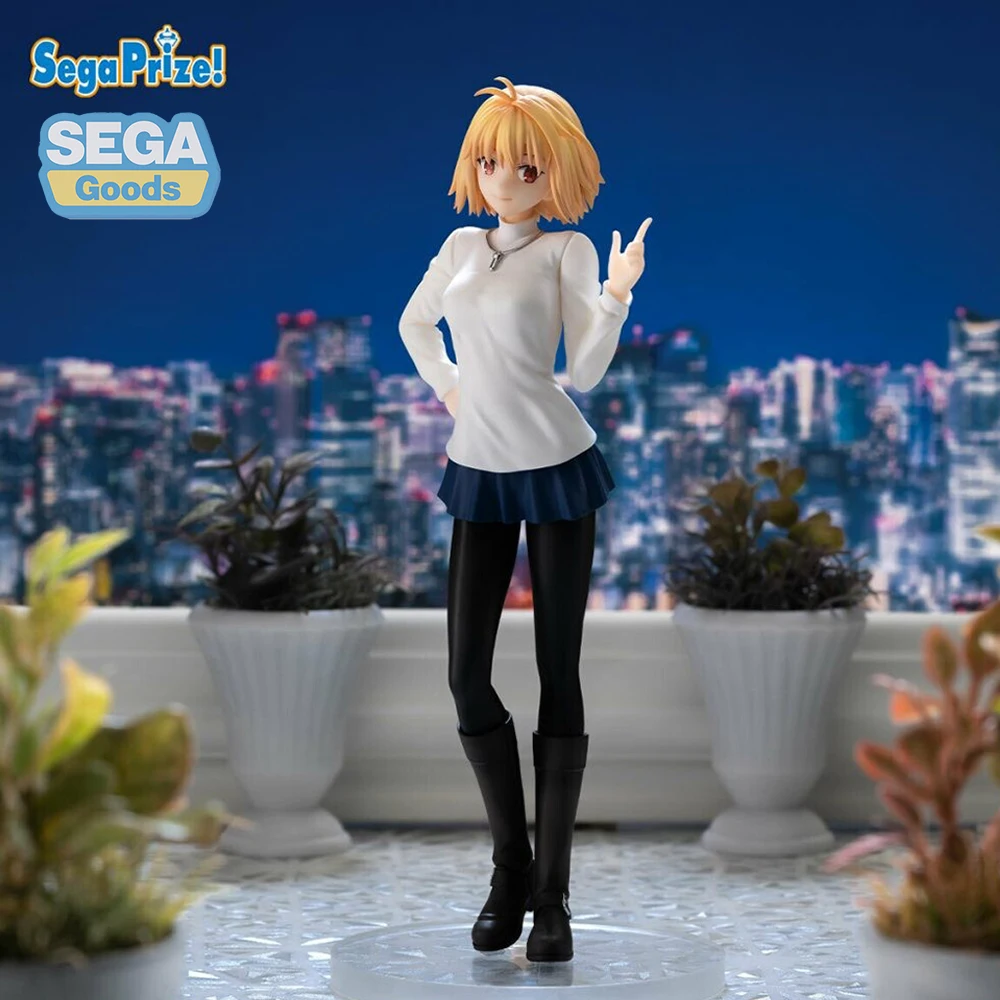 

IN Stock Original SEGA Luminasta Arcueid Brunestud Tsukihime -A Piece of Blue Glass Moon-Anime Figure Pvc Model Collectible Toys