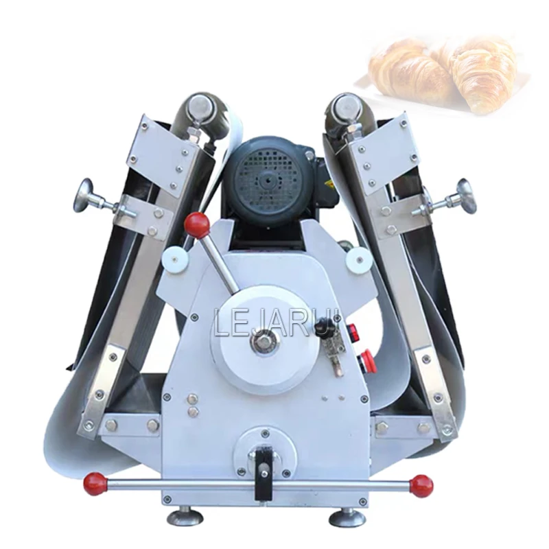 

Stainless Steel Bread Dough Pastry Crisper Machine Puff Pastry Crisper Machine Pizza Pie Dough Sheeter Shortening Making Machine