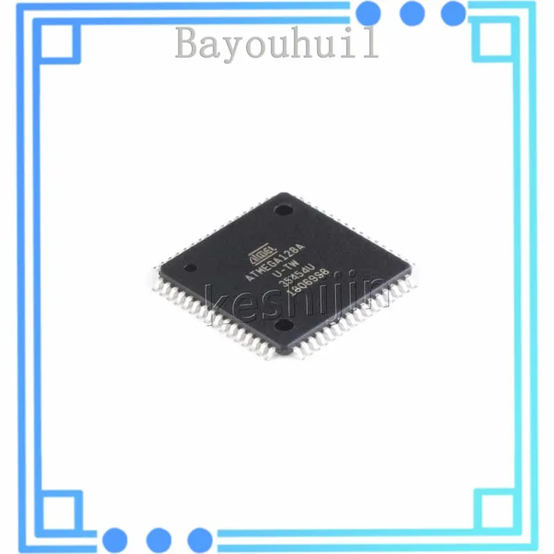 

10PCS ATMEGA128A-AU QFP64 New and original Integrated Circuit IC Chip ATMEGA128A-AU