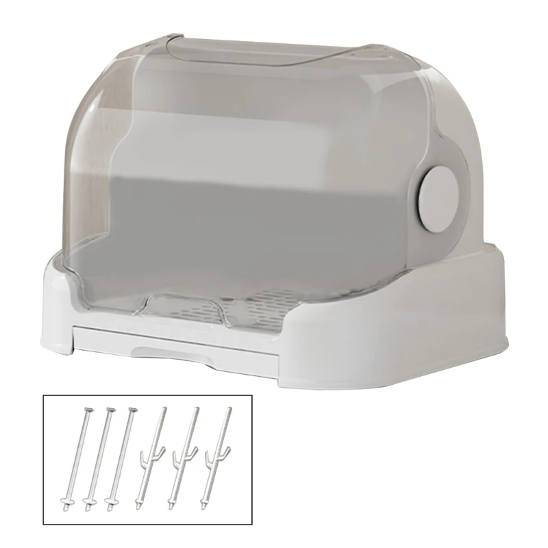 Countertop Bottle Rack Protective Bottle Storage Case Baby Drying Rack Efficient Solution for Baby Bottles & Cups