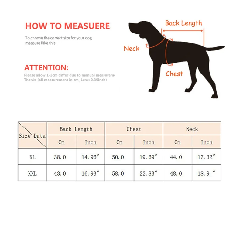 Big Fur Collar Pet Down Jacket For Medium Large Dogs Waterproof Big Dog Clothes Winter Golden Retriever Coats Clothing-AC82