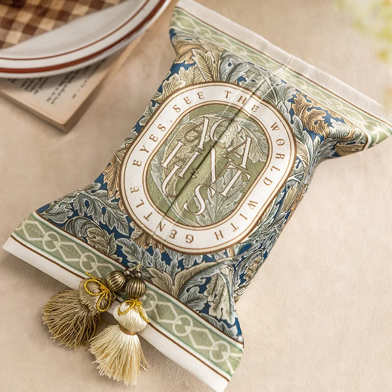 Creative Velvet Tissue Box Holder Decorative Napkin Paper Facial Tissue Box Cover for Bedroom Bathroom Car Office 18x24cm Gift 3