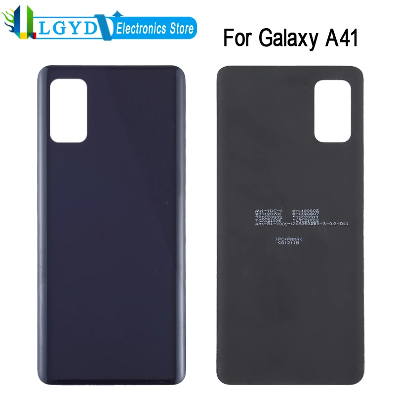 

Задняя крышка для Samsung Galaxy A41 SM-A415 задняя крышка аккумулятора запасная часть с логотипом