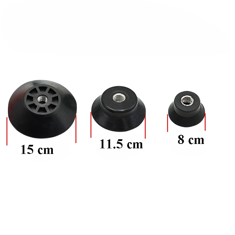 Pneumatischer Dellenzieher mit 8cm, 11,5cm und 15cm Saugnapf für Autokarosserie-Reparaturen