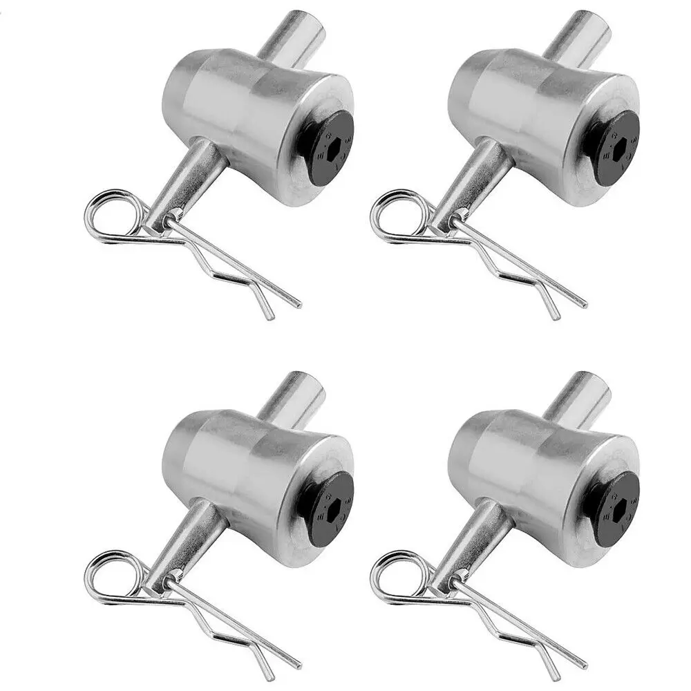 

4Pack Half Conical Coupler w/ Clips Pins for Global F34 Stage Truss Trusses Base Plate