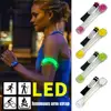 LED Light Up Armband Outdoor Sports Flashing Luminous Safety Band Adjustable Night Walking Running Riding Glow Arm Strap 발광 완장 1