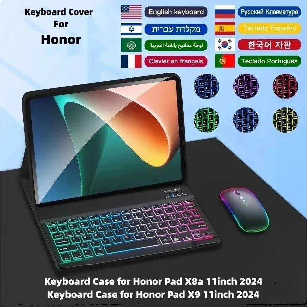 Magnetic Keyboard Case with Multi-Language Layout