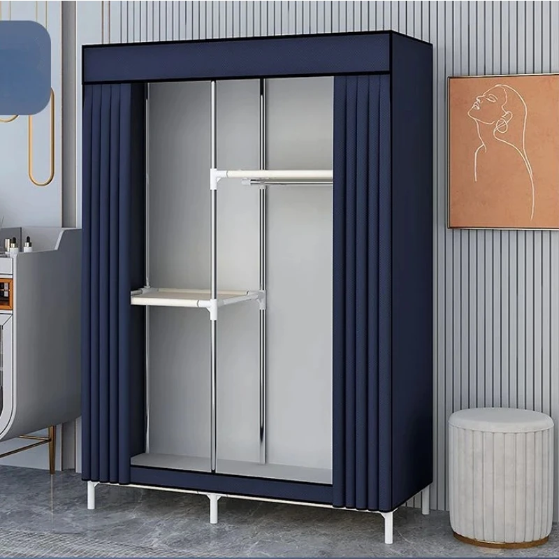 Non Woven Fabrics Wardrobe Coffee Fabric Closet Portable Folding Dust