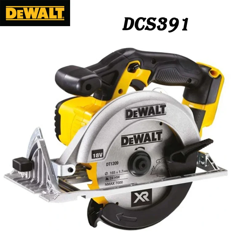 Dewalt Dcs391 Cordless Circular Saw 61/2in 18v 165mm 5150rpm 50