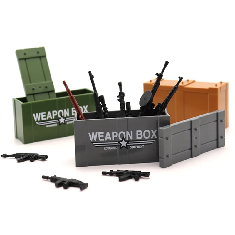 WW2 Military Building Blocks Solider Figures Gifts Toys Weapons Guns Mini Camouflage Explosion Proof Clothing EOD Equipment K009 4