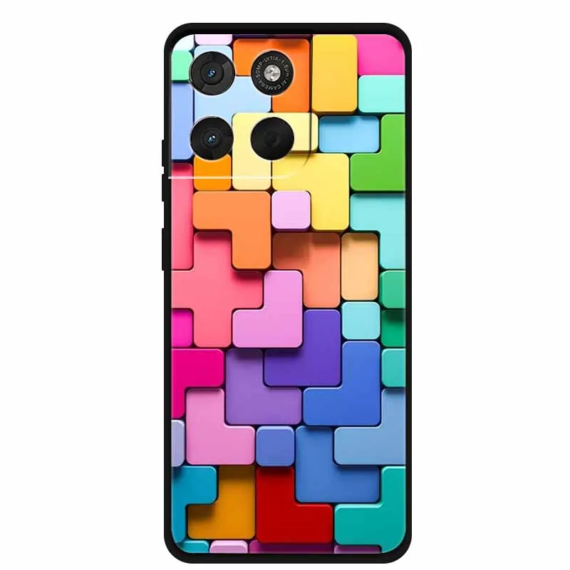 Lion Design Soft Silicone Animal Phone Case - Black TPU Protective Bumper Cover