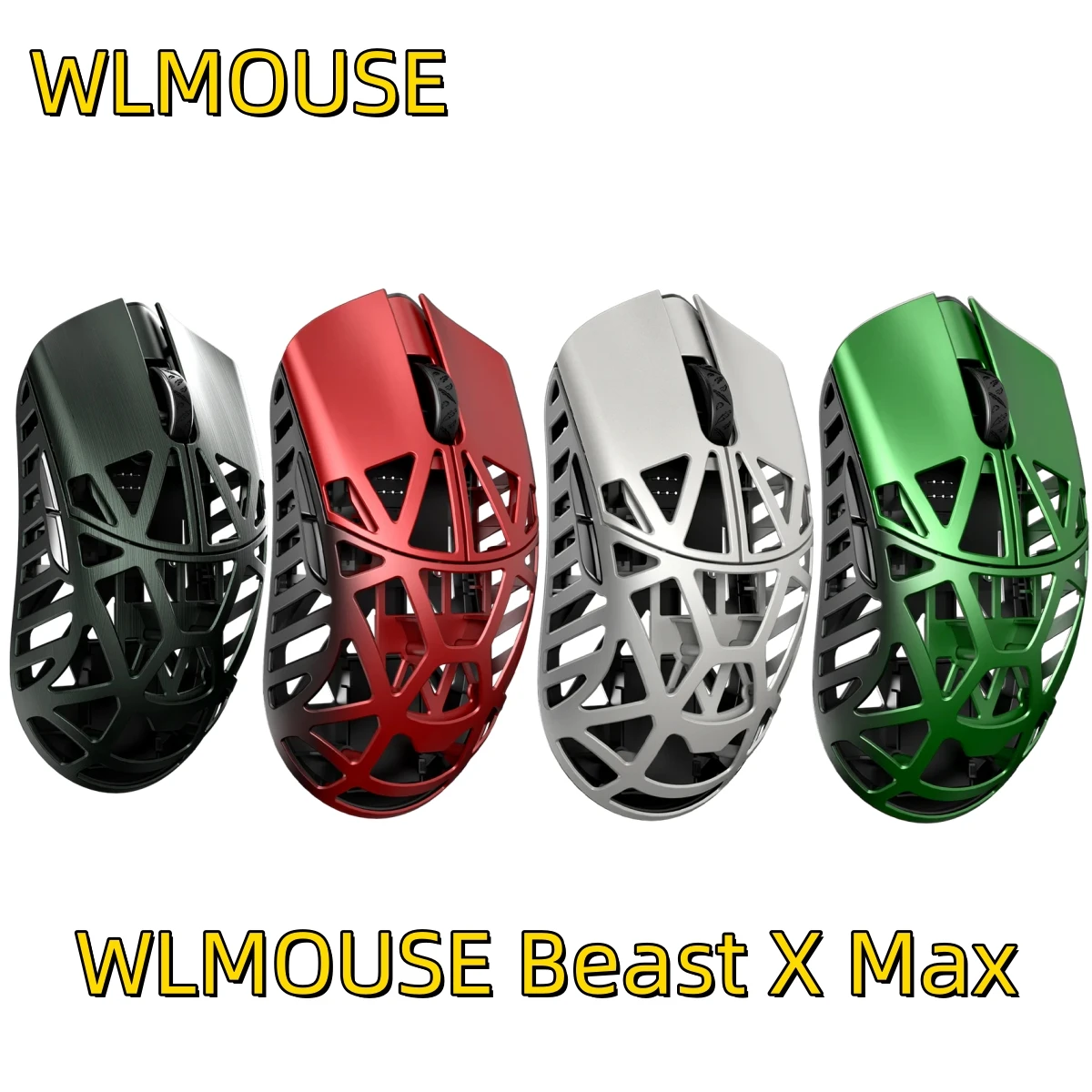

WLMOUSE Beast X Max Mouse 8K PAW3395 Magnesium Alloy FPS Gaming Mouse Lightweight 42g