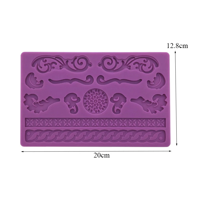 Schnürsenkel Silikon Sugarcraft Schokolade Cupcake Backform Harz Werkzeuge Fondant Kuchen Dekorieren Werkzeuge – Detail 20