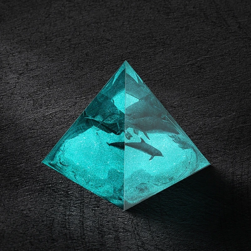 Silicone Pyramid Molds Mold DIY Jewelry Casting Mold for DIY Crafts Art Home Table Decorations R9CF