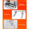 Particles Heating Stove Portable Outdoor Stainless Steel Wood Heater Stove Multifunctional Firewood Stove 3
