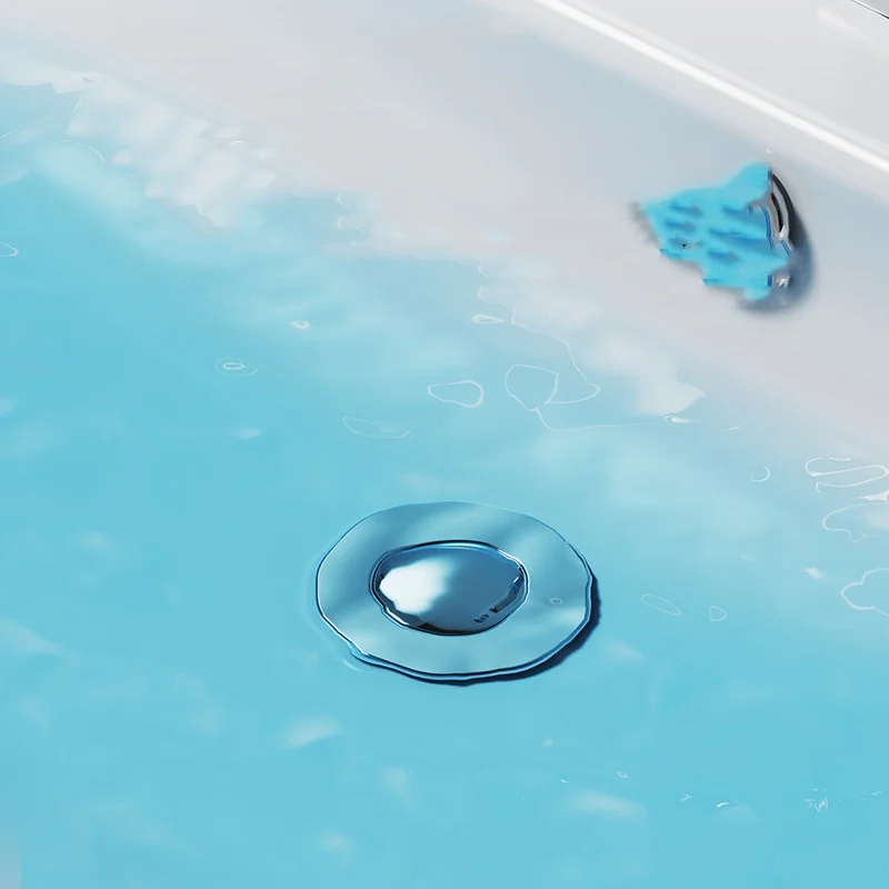 1pc Hand washing art basin filter bounce core leak plug basin sink accessories drain deodorization net press type