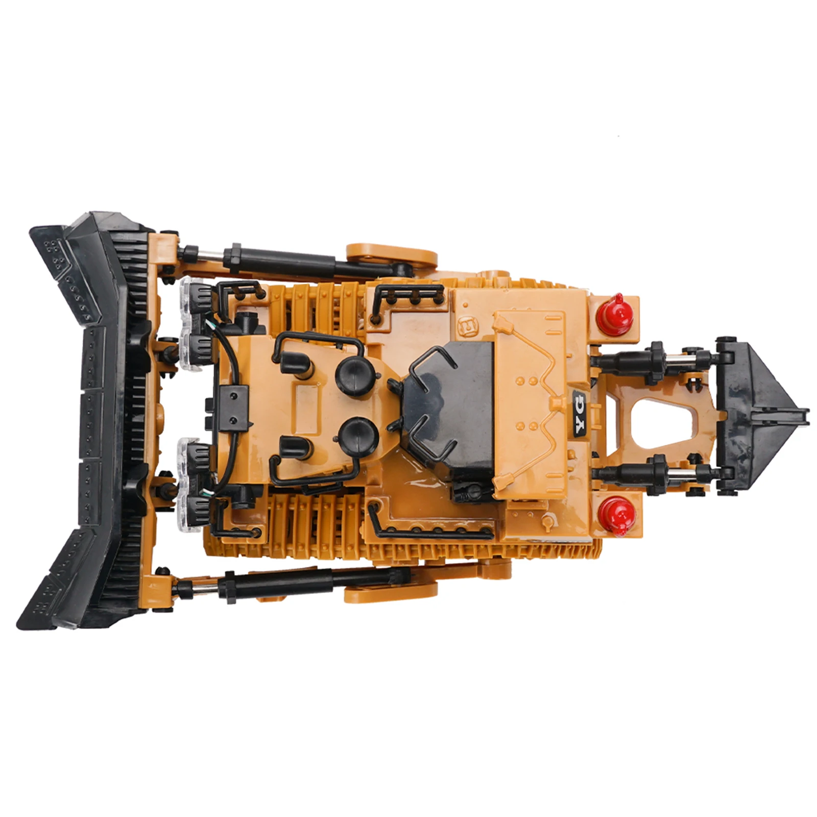 9 Channel 2.4G Radio Controlled Car 1/24 RC Crawler Heavy Bulldozer for Boy Gift USB Rechargeable for Children 5