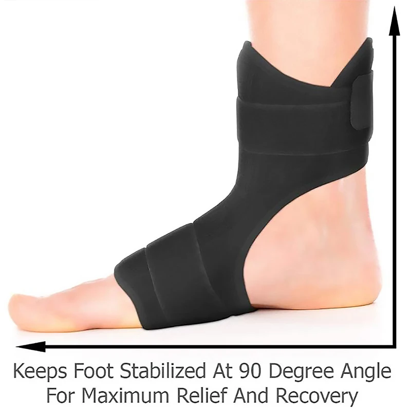 1PC Foot Drop Orthotic Brace Plantar Fasciitis Night Splint for Ankle Sprain Dorsal Recovery Arthritis Foot Drop Corrector