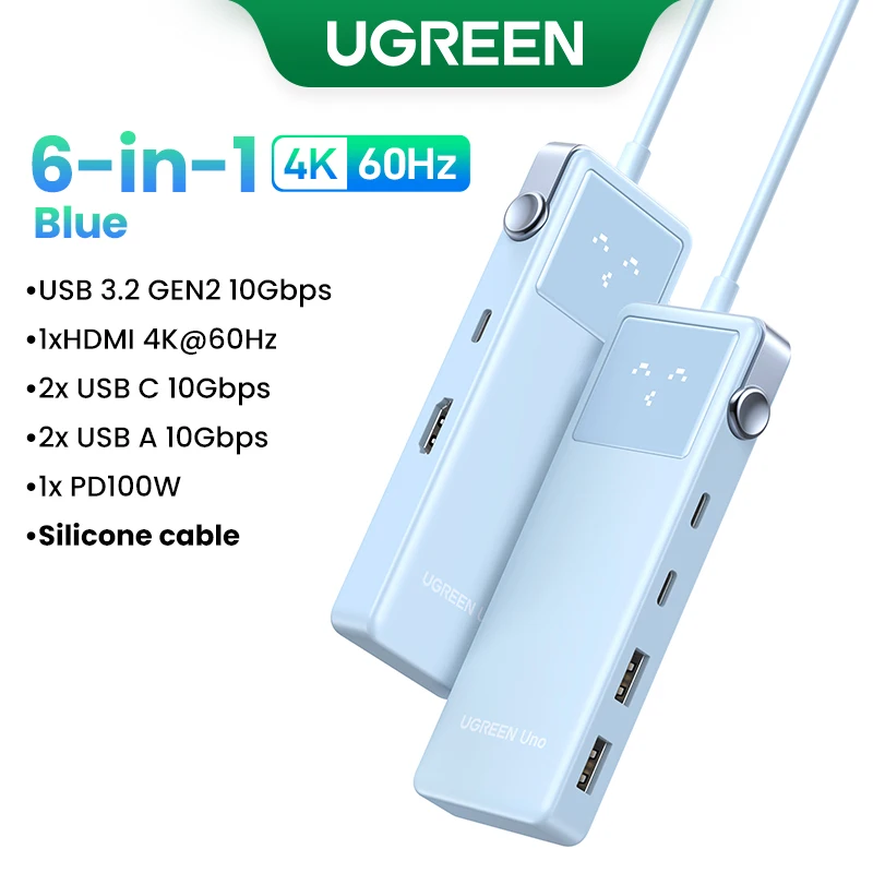 6-in-1 10Gbps Blue