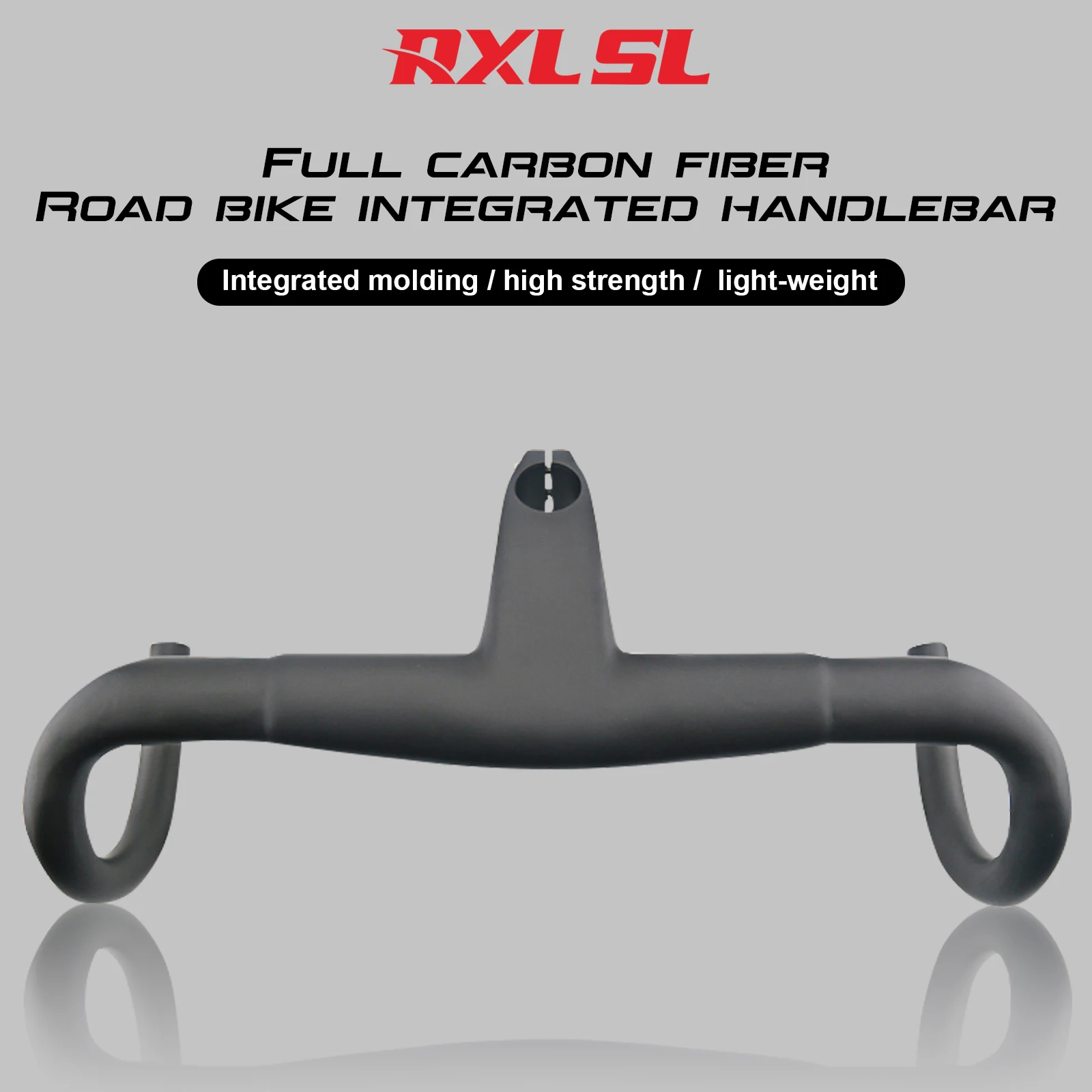 RXL SL Bicycle Handlebar Carbon Road Bike Handlebar Integrated 28.6mm Integrated Road Racing Bike Parts 400/420/440mm