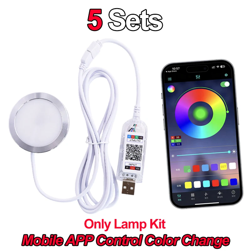 ตัวเลือกสินค้า ชุดหลอดไฟ LED RGB DIY สำหรับเครื่องพิมพ์ 3 มิติ