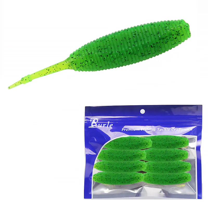 Bazooka Angelköder, schwimmender weicher Kaulquappenköder, sinkender Silikon-Swimbait, Wobbler, JIG Shad, Wurm, Bass, Forelle, Hecht, Eis, Winterköder – Detail 14