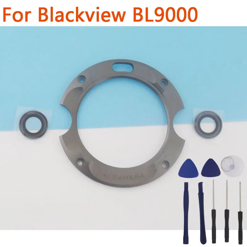Premium Back Camera Metal Decoration with Rear Camera Lens - Blackview BL9000 Pro