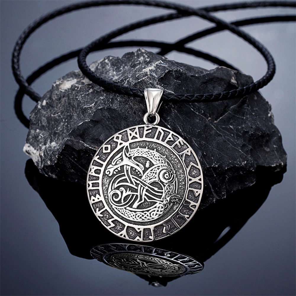 Collana Con Talismano Vichingo, Stile Celtico, Runa, Yggdrasil, Albero