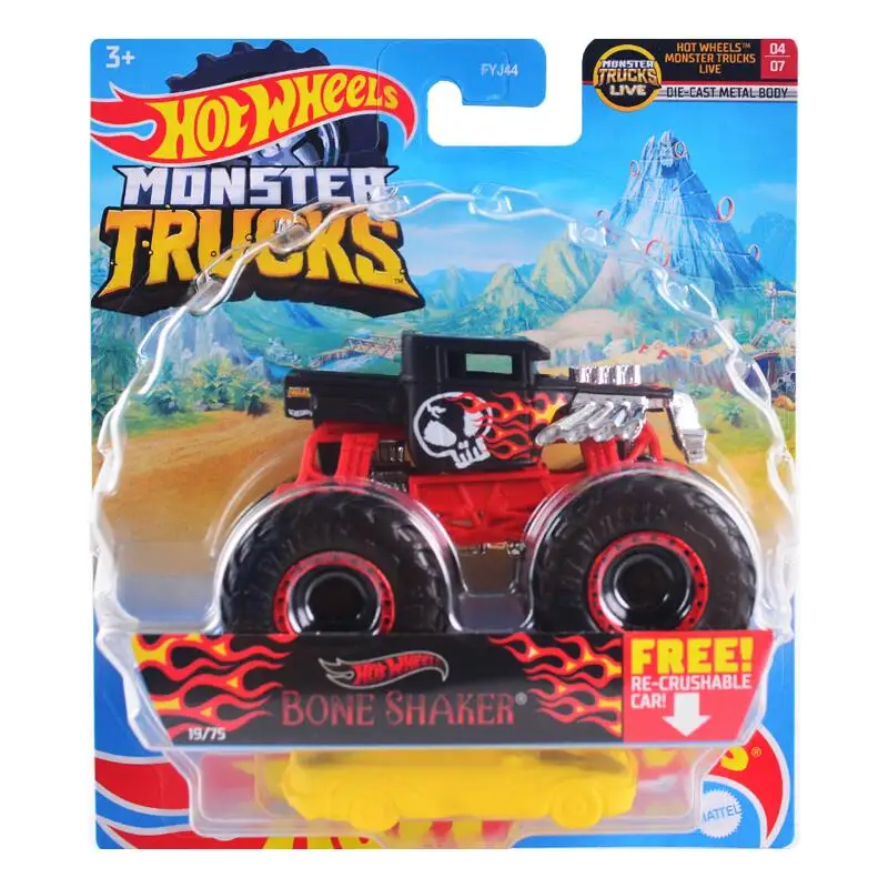 Hot Wheels-Diecast Car Monster Truck Toy para Crianças, 1:64, Voiture Plus,  Crushable, Tubarão, Wreak, Kid Boy, Original, Presente de Aniversário -  AliExpress