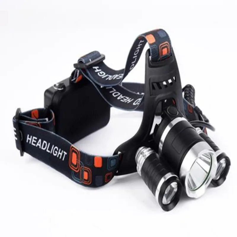 NEW Light from the led head lamp holder put type helmet miner's multi-functional waterproof flashlight fishing head lamp