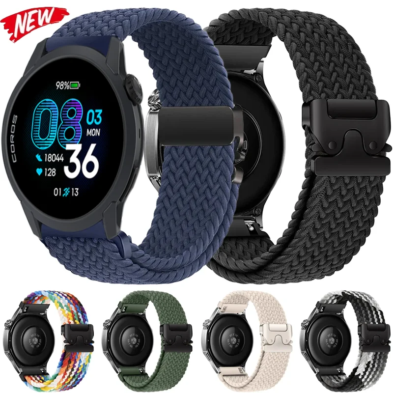 Nylon Braided Strap with Parachute Buckle Band