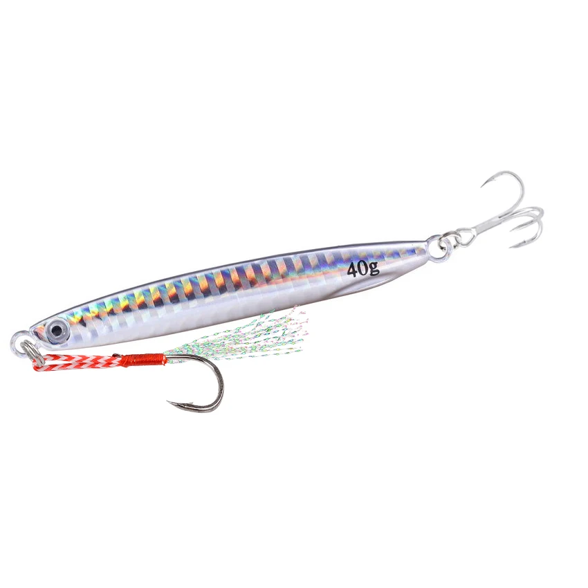 Premium Shore Jigging Spoon - Versatile Seabass Lure and Artificial Bait
