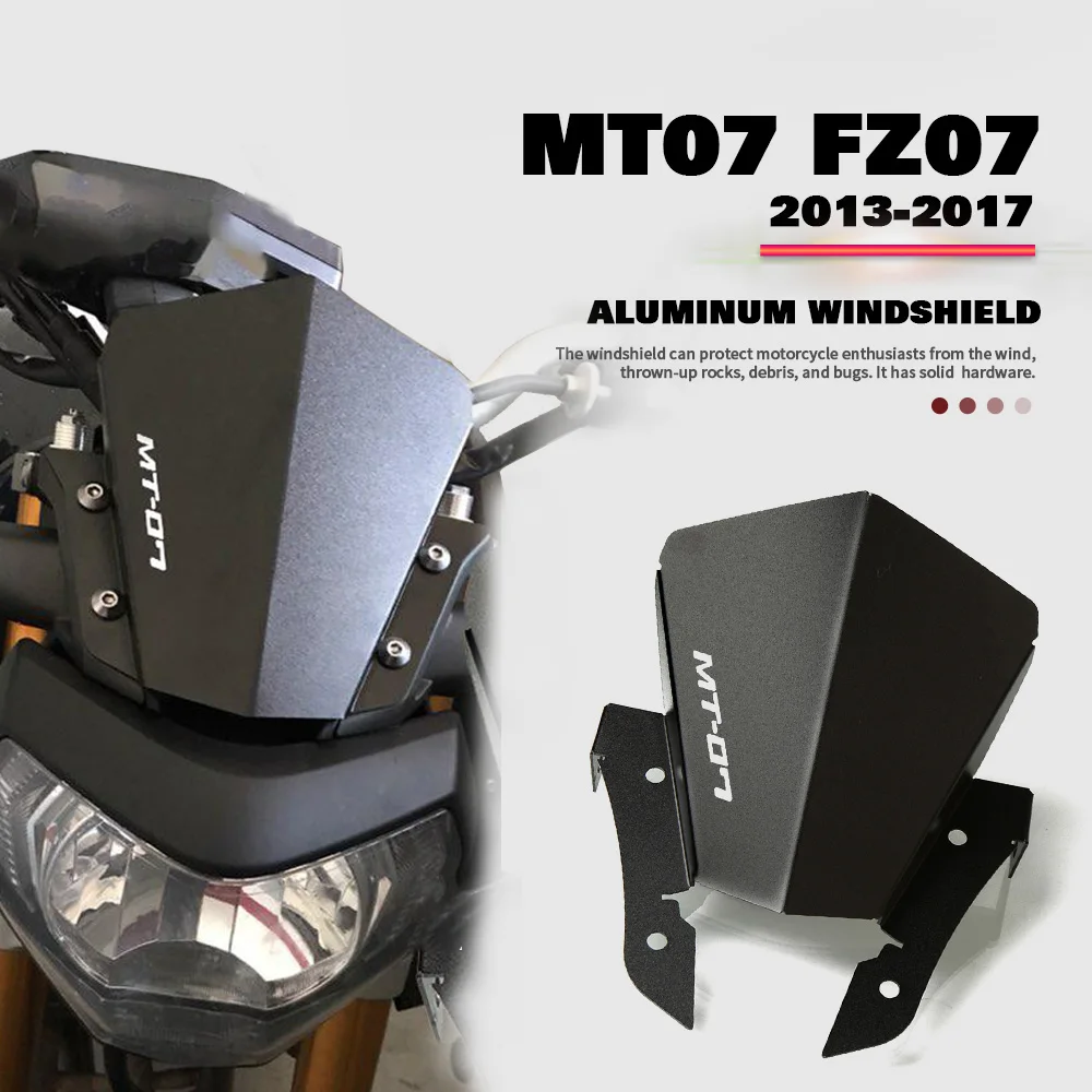 

Защита ветрового стекла мотоцикла для YAMAHA MT07 MT-07 2013 2014 2015 2016 2017