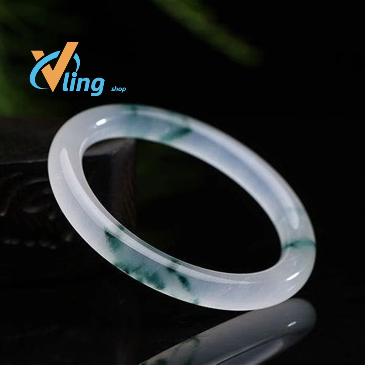 

Ice Flower Jade Bracelet Women's Quartz Rock Fashion Gift Charm Retro Exquisite Women's Simple Versatile Wholesale Jewelry