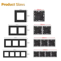 BSEED Zigbee Mechanical Light/Roller Blinds/Dimmer Tuya Smart Switches EU/FR Power Socket Modules Matte Plastic Frames DIY Parts - Image 6