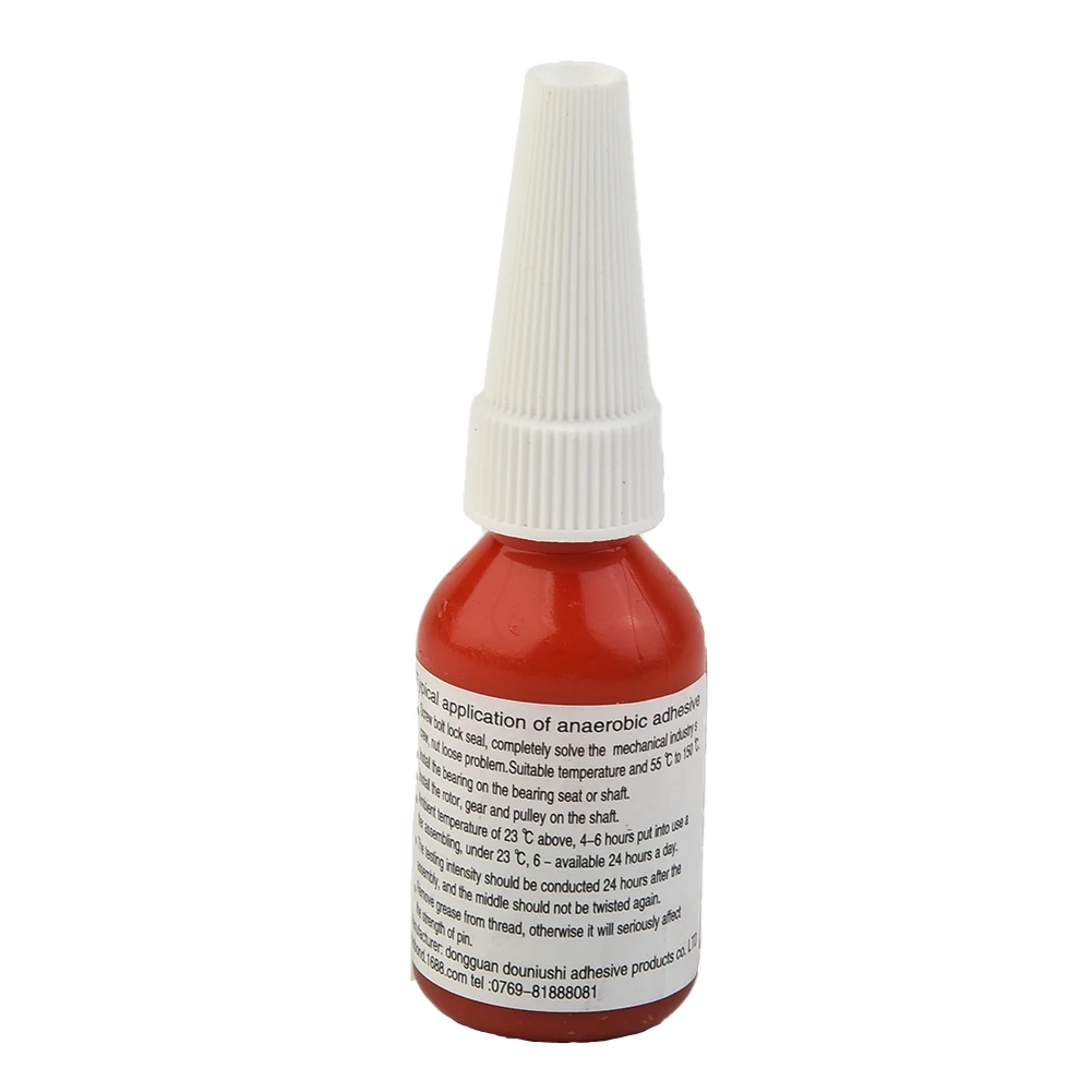 1 pz 10ml Threadlocker 222/242/243/262/263/271/277/290 adesivo anaerobico Fit vite ruggine/vite non stretto per filettatura del tubo