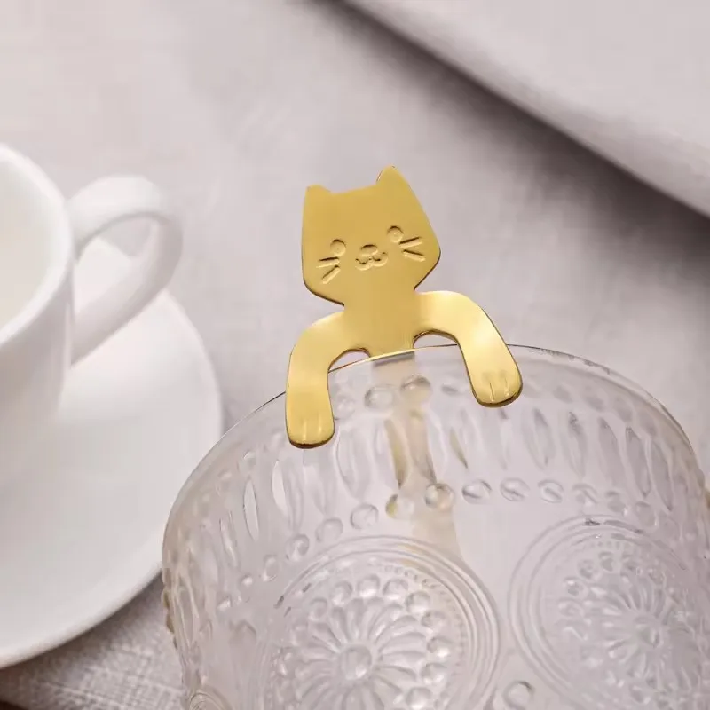 Creative Cat Hanging Coffee Spoon