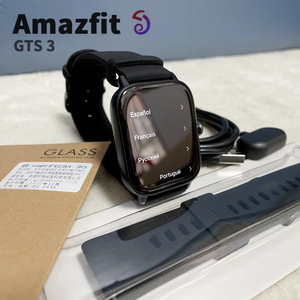 Smartwatch Amazfit GTS 3 Fashion Negro