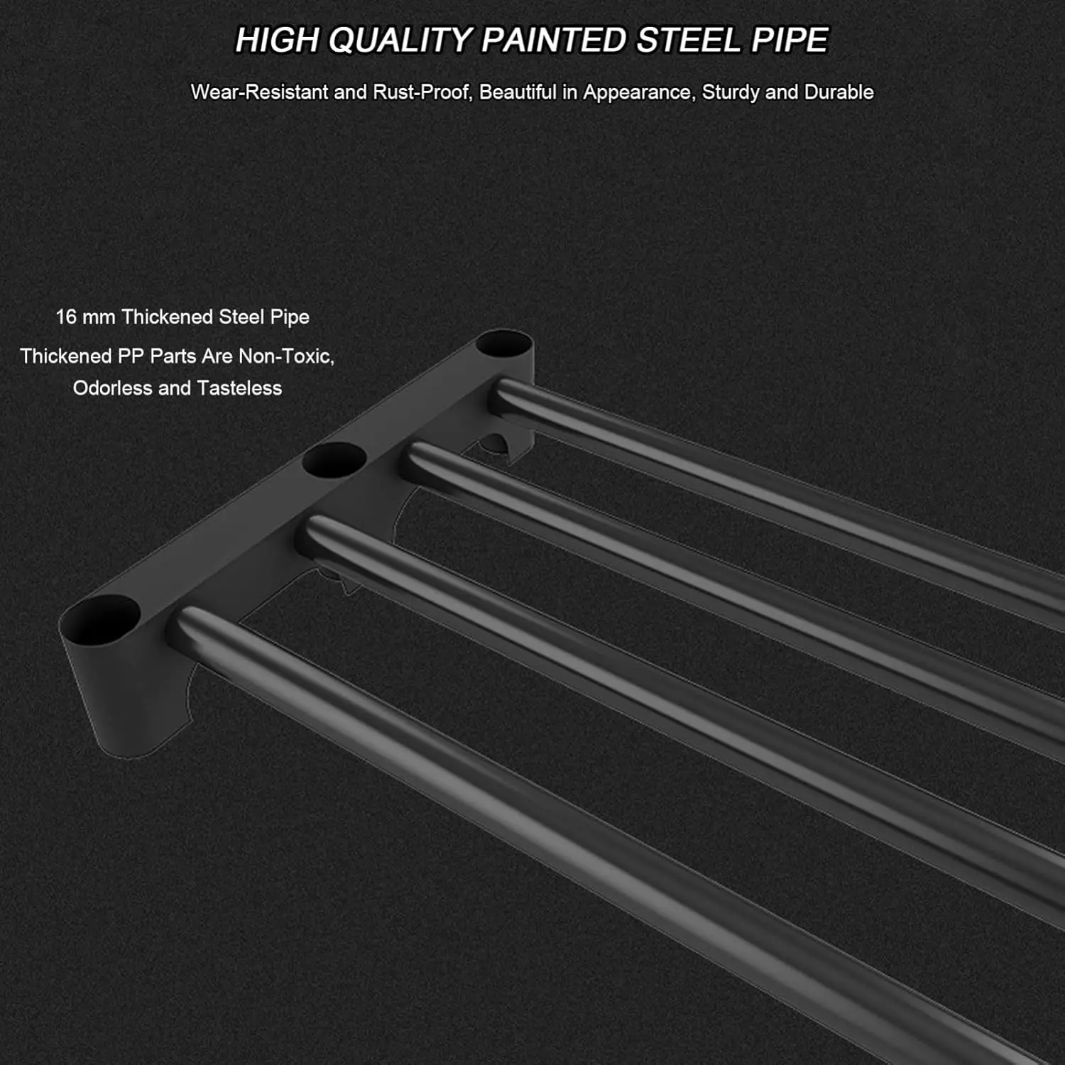 Coat Rack with 8 Coat Rack Hooks and Shoe Rack Hallway Tree with Shoe Storage Clothes with 5-Layer Shoe