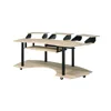 83"Natural Oak Finish Music Recording Studio Desk, with This Impressive 83" Music Studio Desk 6