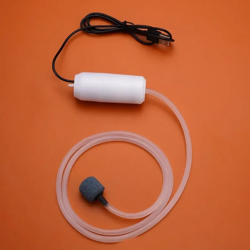 fish tank oxygen pump Silent Oxygenator Small Portable Mini USB Charging Fish Tank Oxygen Pump Fish Farming Aquarium Supplies