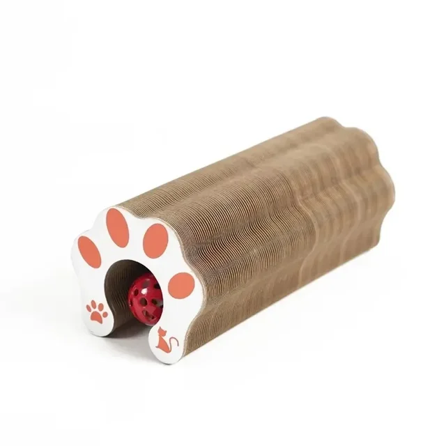 Pet Toy Organ Cat Scratch Board Strong Magnetic Design Foldable Decompression Cats Sharpening Claw Corrugated Scratching Board 5