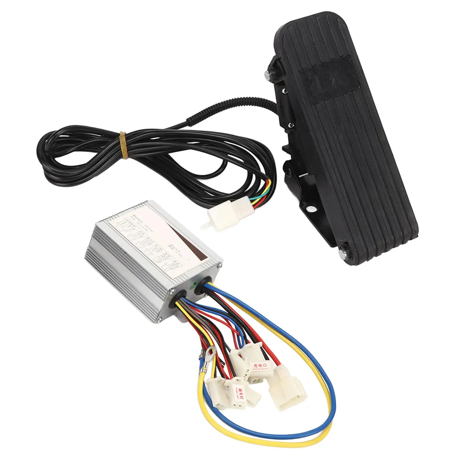 

24V 350W E-Bike Controller Pedal Accelerator Kit - Electric Bike Two Speed Conversion Foot Pedal