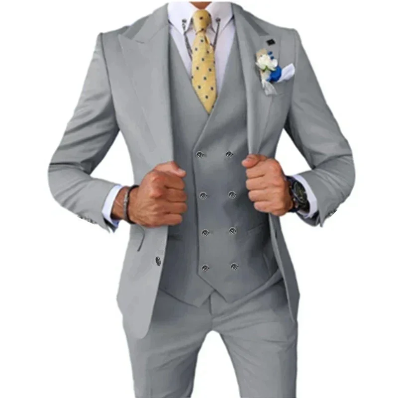 High-quality Wedding Art，solid Color Formal Business Suits，Elegant Man Suit，Circus Costume，party，daily Life，Banquet
