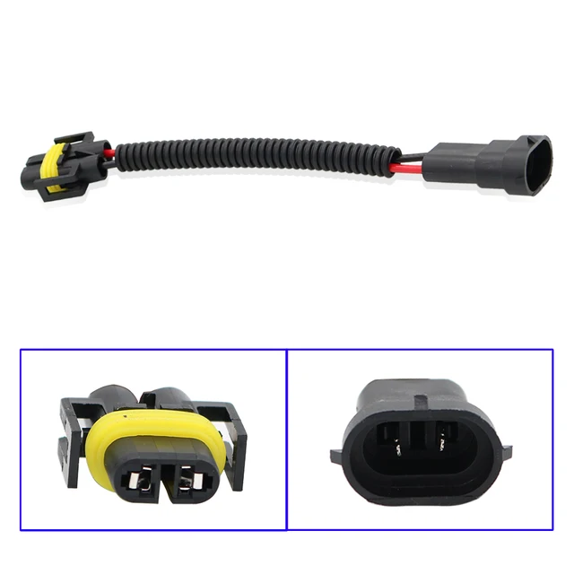 Connettori Cablaggio Fari Auto 2 Pezzi - Ricambio Per HIR2 HB4 9006 Toyota Honda - Foto 6