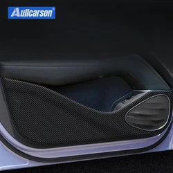 Enhanced Carbon Fiber Door Anti - Kick Pad Protection Stickers - Set of 4 (BYD Sealion 7)