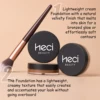 2pcs/Set Concealer Foundation For Medium Skin, Long-Lasting Nourishing Waterproof Bronzing + Highlighting Foundation Cream 3